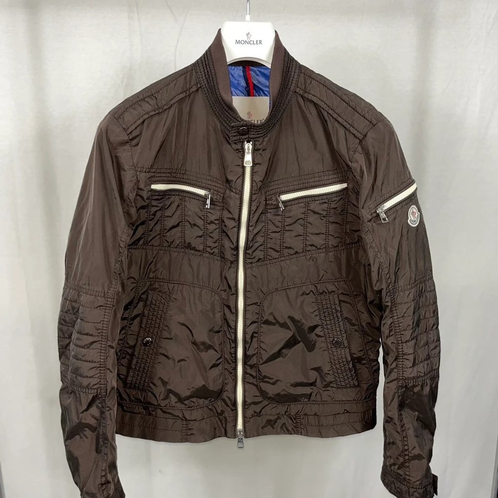 Moncler jacket Thym size 3 brown